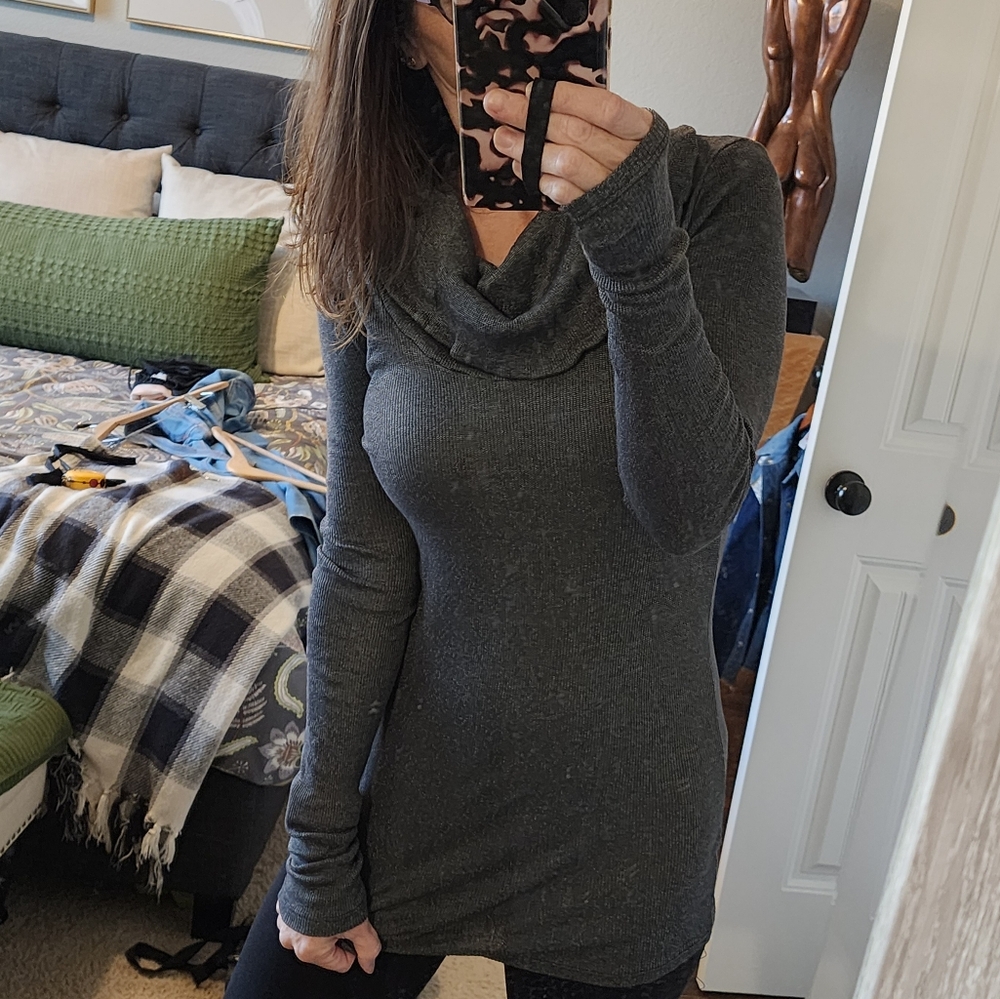 Michael Stars cowl neck mini Dress/Tunic